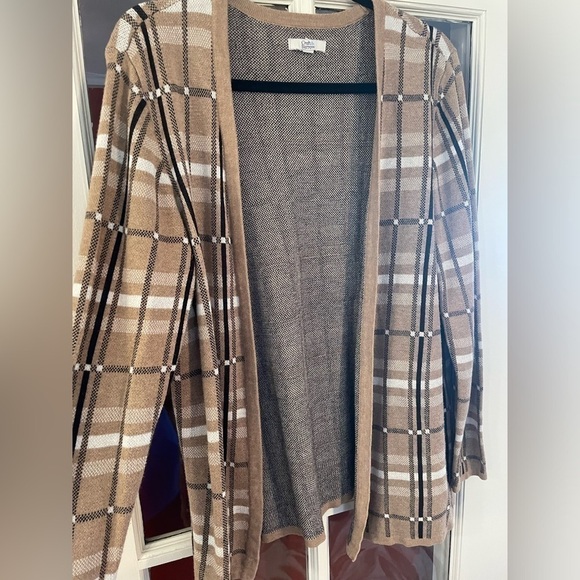 Croft & Borrow Plaid Blouse Large - Picture 2 of 5